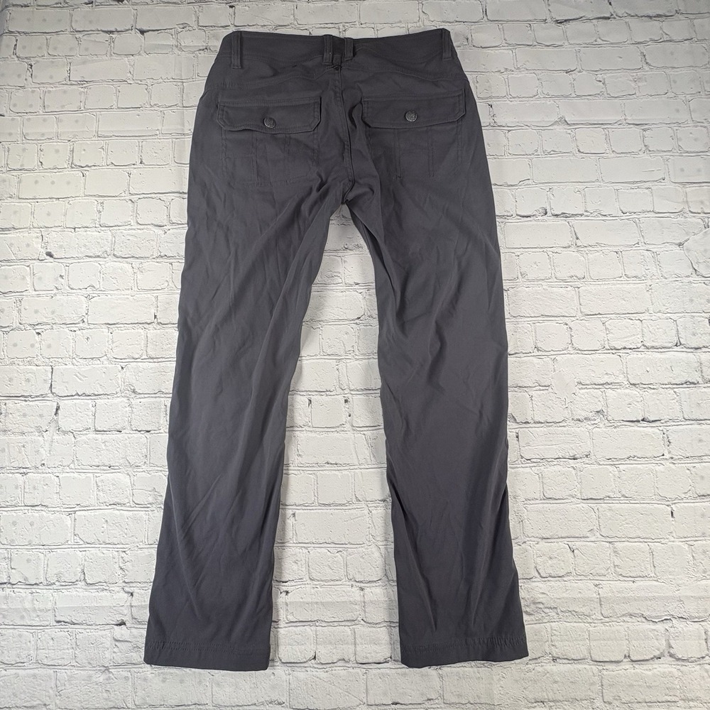 Prana Pants Womens Size 4 Gray Halle Stretch Hiking pants straight leg - Picture 2 of 10